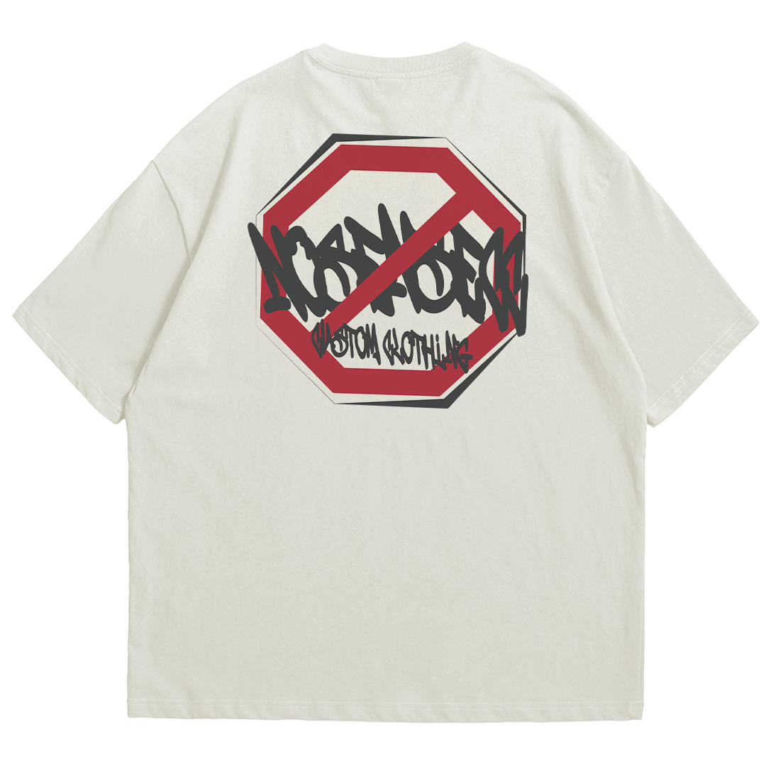 Nome do produto: Oversized Proibido Nosense - Estampa Escura