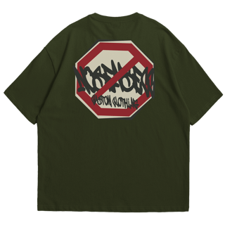 Nome do produto Oversized Proibido Nosense - Estampa Escura