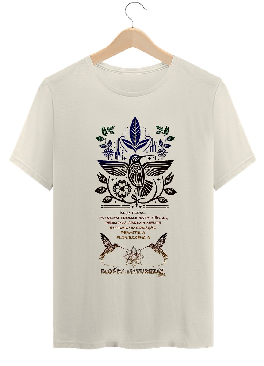 Nome do produto: Camiseta Prime Beija Flor é Flor