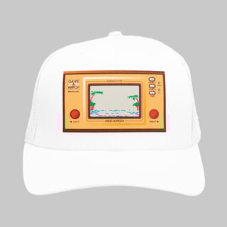 Nome do produto Boné Trucker Game Boy Classic | start na nostalgia