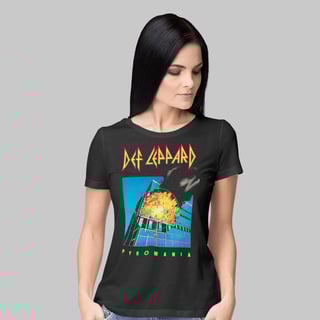 Camiseta Feminina Pyromania – Neon & Aço | Faça o look incendiar