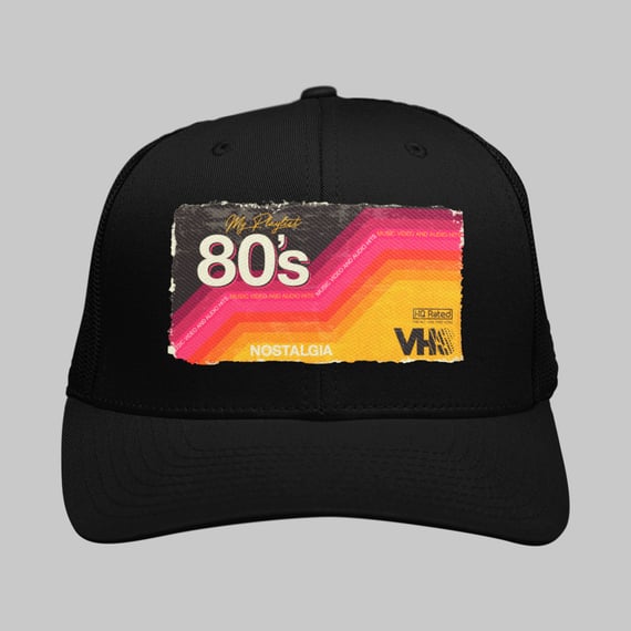 Boné 80’s Nostalgia VHS | rebobine suas memórias