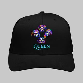 Boné Queen Faces Neon | aumente o volume da nostalgia