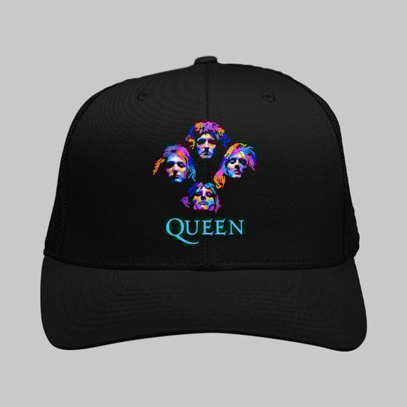 Boné Queen Faces Neon | aumente o volume da nostalgia