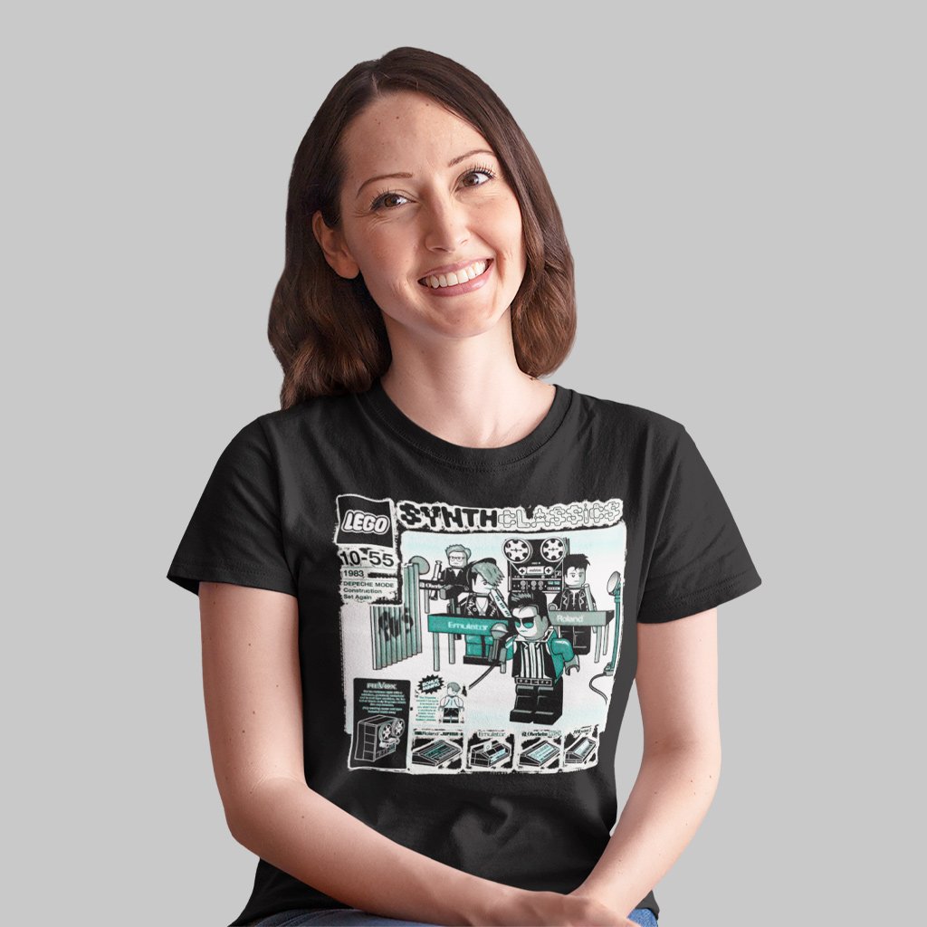 Nome do produto: Camiseta Feminina Synth Classics Depeche Mode | Vista o pulso eletrônico