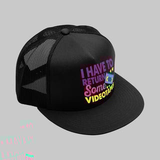 Nome do produto Boné Trucker Videotapes VHS | rebobine o estilo