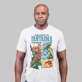 Camiseta Fantasma Capa Almanaque | Herói em grande estilo