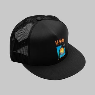 Nome do produto Boné com Tela Pyromania – Alvo em Brasa | Rock na cabeça