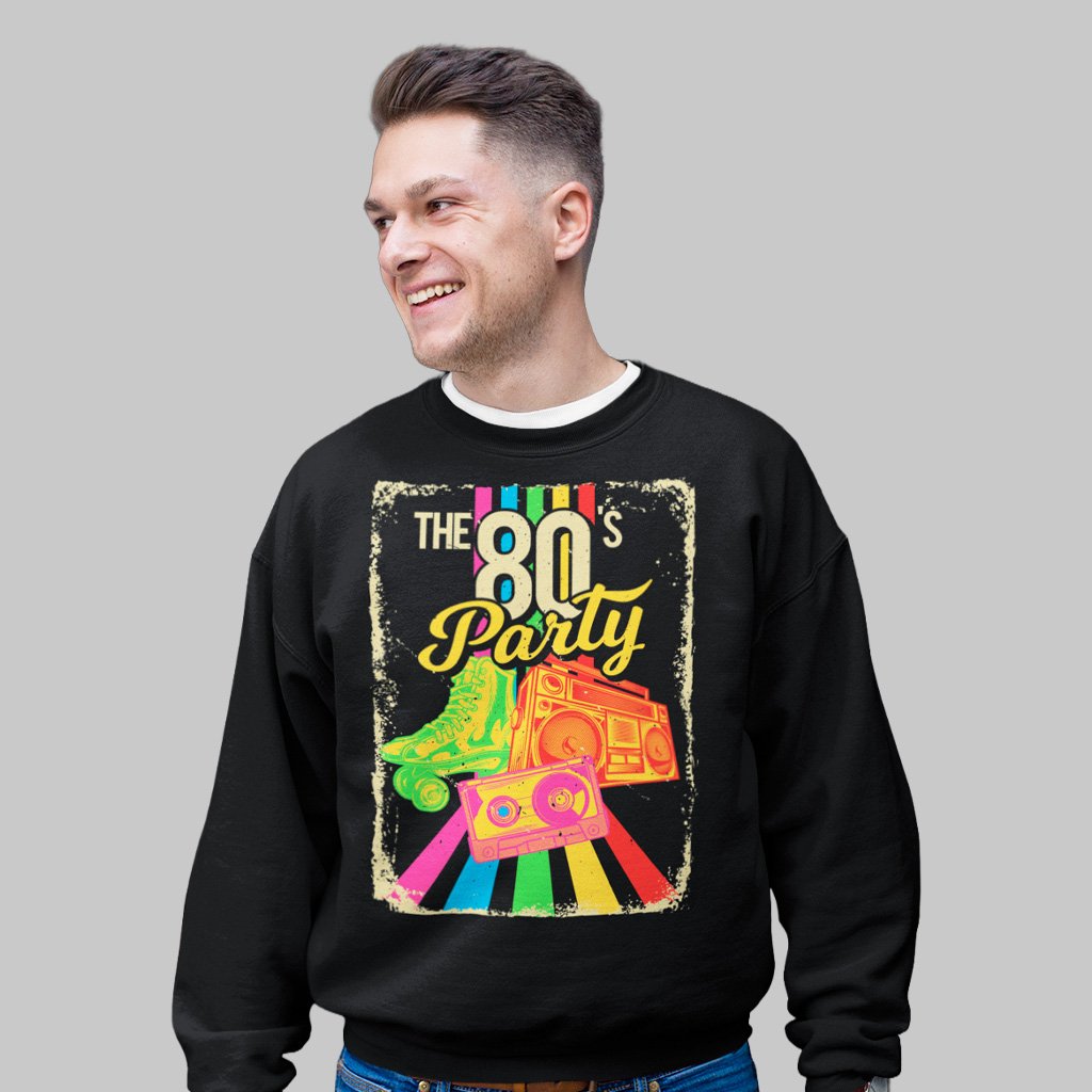 Nome do produto: Moletom The 80s Party | O ritmo visual das pistas oitentistas