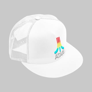 Nome do produto Boné com Tela Atari Logo Colorido | press start no estilo