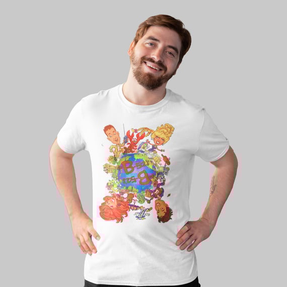 Camiseta Unissex B-52’s World Party | vista o som dos 80s