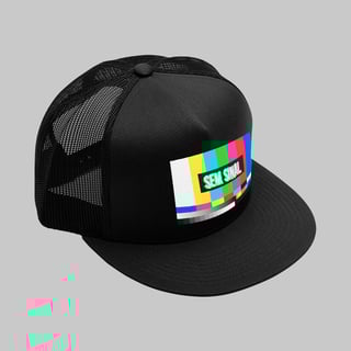 Nome do produto Boné Trucker TV Sem Sinal | glitch nostálgico