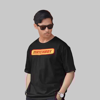 Camiseta Oversized Unissex Matchbox Clássico | acenda a memória
