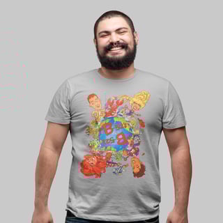 Camiseta Plus Size Unissex B-52’s World Party | conforto com som e cor