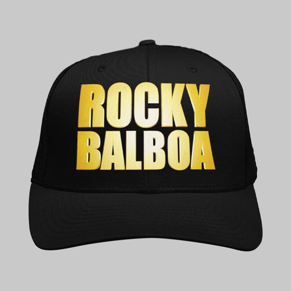 Boné com Tela Rocky Balboa | levante a guarda do estilo