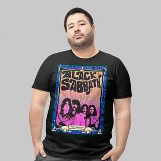 Camiseta Plus Size Sabbath no Paradiso 1970 | Conforto para Curtir Alto