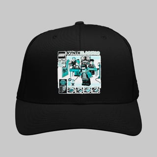 Boné com Tela Depeche Mode Synth Classics | toque o play do synth