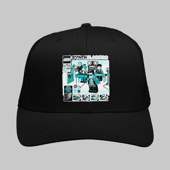 Boné com Tela Depeche Mode Synth Classics | toque o play do synth