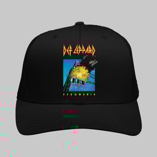 Boné com Tela Pyromania – Alvo em Brasa | Rock na cabeça