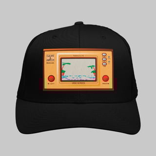 Nome do produto Boné Trucker Game Boy Classic | start na nostalgia