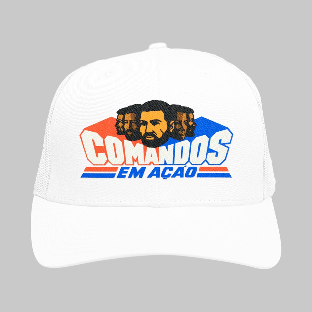 Nome do produto: Boné Trucker Comandos em Ação | aliste seu estilo