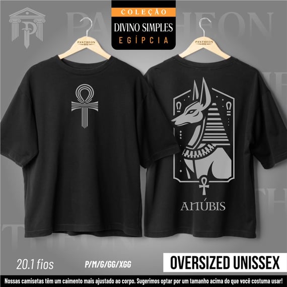 Oversized Unissex - Frente e Costas 
