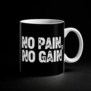 Nome do produto Caneca No Pain, No Gain: O Preço da Vitória