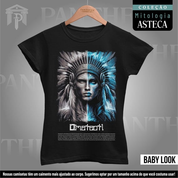 Baby Look - Deus Ometeotl (Mitologia Asteca)