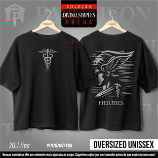 Oversized Unissex - Frente e Costas 
