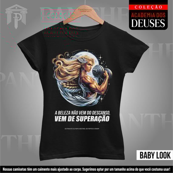 Baby Look - Afrodite, Beleza e Superação!