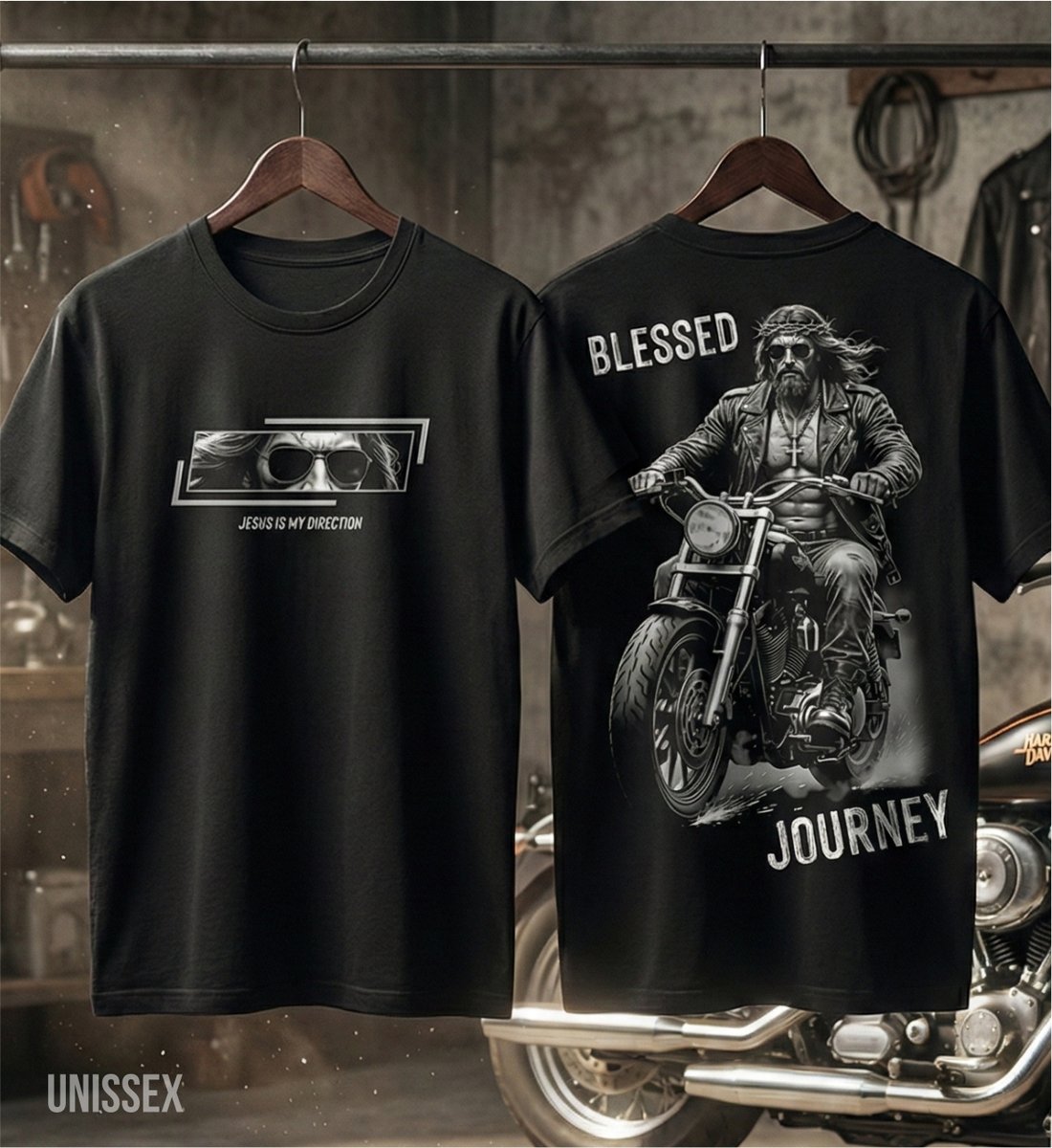 Nome do produto: Camiseta Blessed Journey: Direção e Liberdade