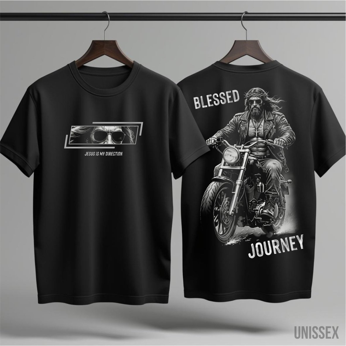 Nome do produto: Camiseta Blessed Journey: Direção e Liberdade