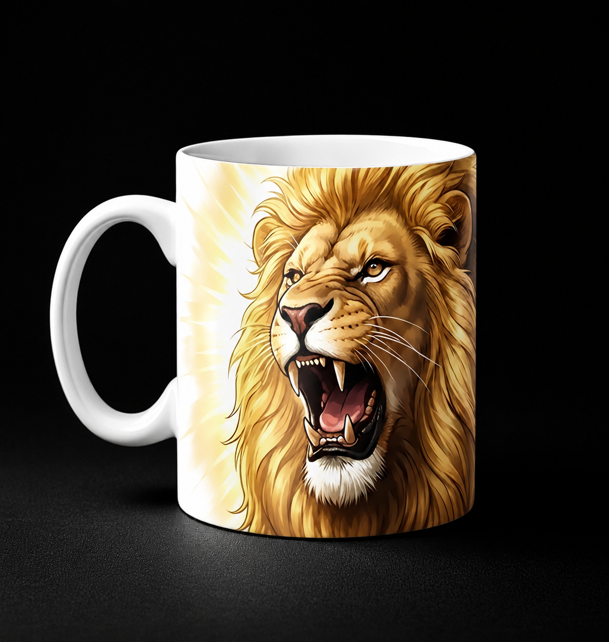Caneca Leão de Judá: Poder e Autoridade