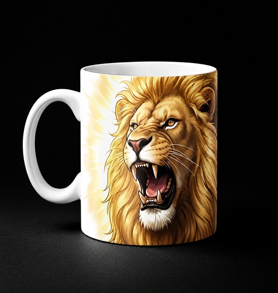 Nome do produto: Caneca Leão de Judá: Poder e Autoridade