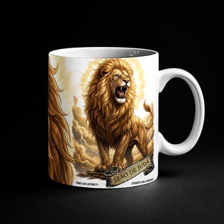 Nome do produto Caneca Leão de Judá: Poder e Autoridade