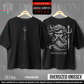 Oversized Unissex - Frente e Costas 