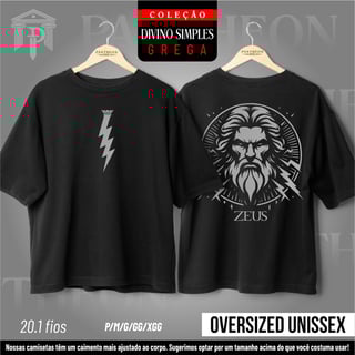 Oversized Unissex - Frente e Costas 