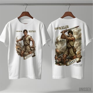 Nome do produto Camiseta - Davi: Giant Killer