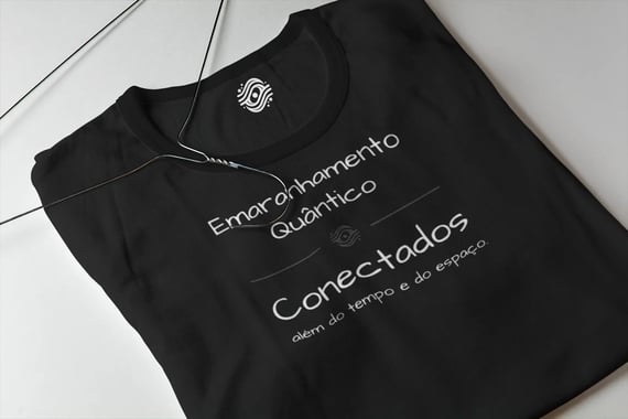 Camiseta Emaranhamento Quântico