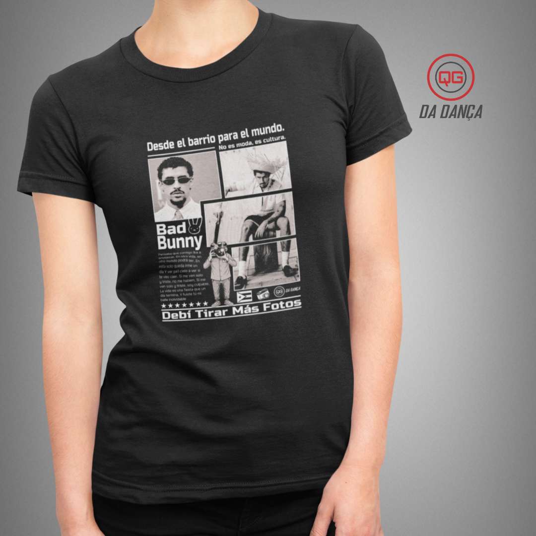 Camiseta Bad Bunny Feminina