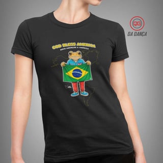 Camiseta Bad Bunny Feminina - God Bless