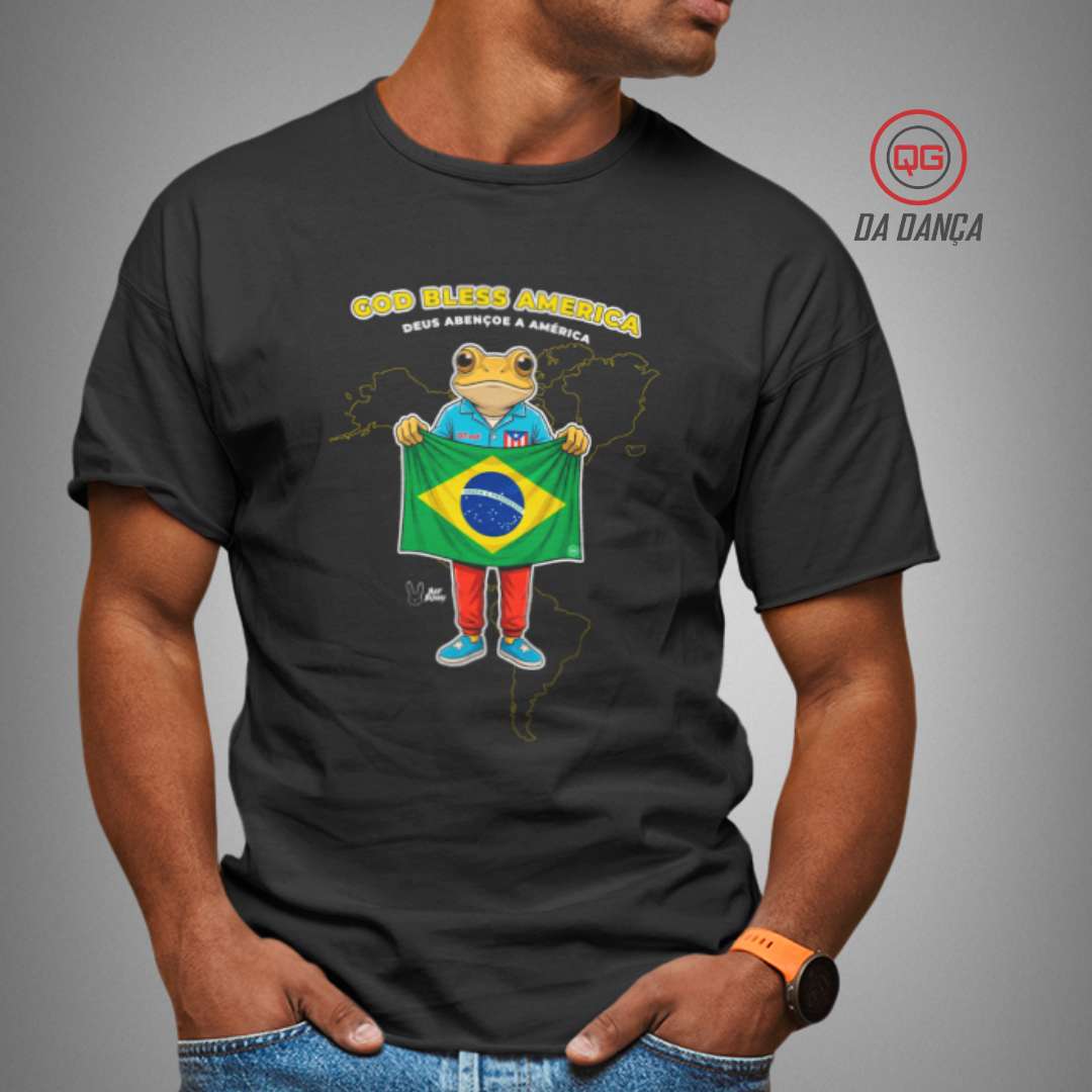 Camiseta Bad Bunny - God Bless