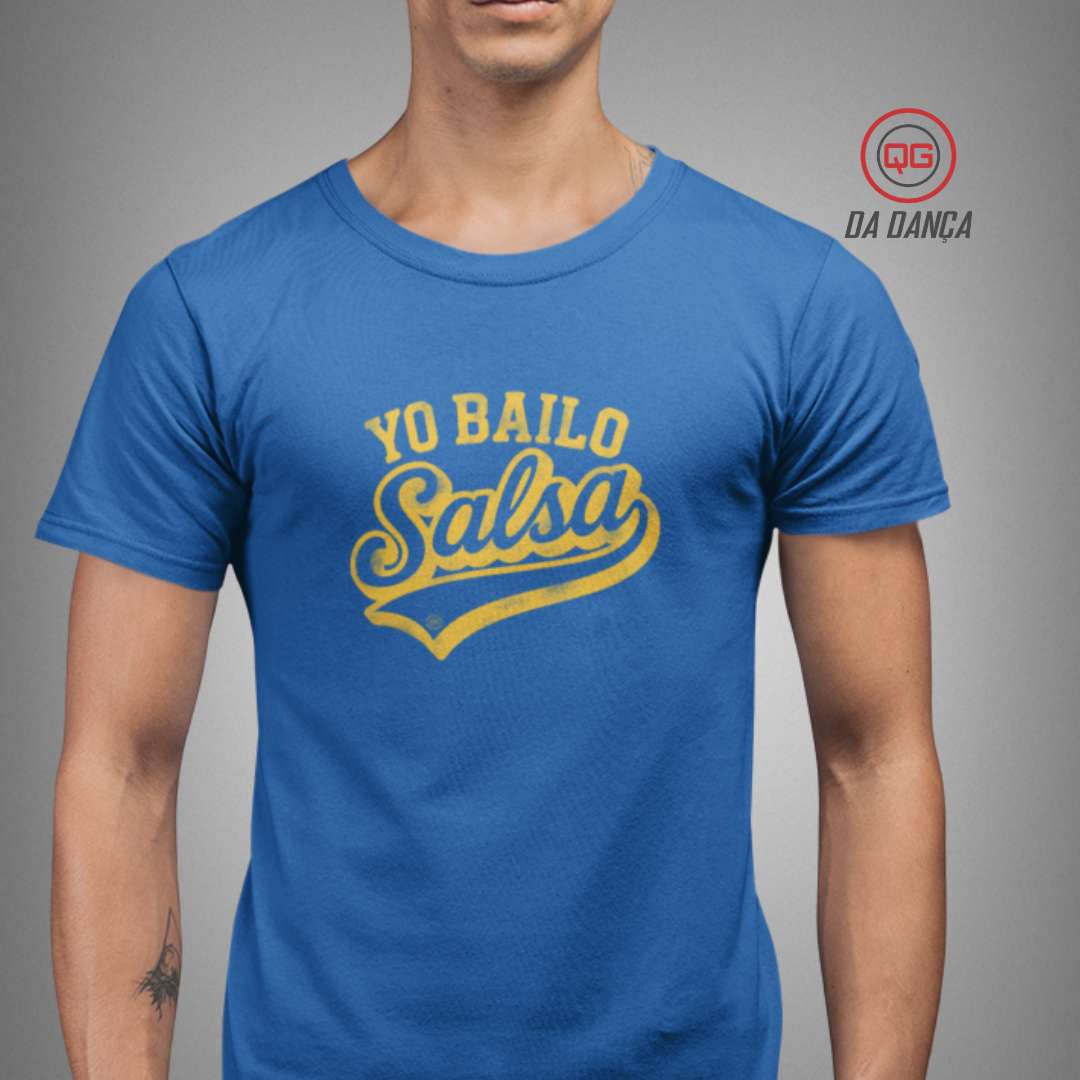 Camiseta de Dança - Salsa Baseball
