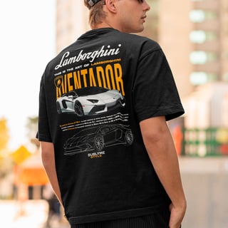 Nome do produtoLamborghini Aventador - Lamborghini Colection SYY - Camiseta Padrão Algodão