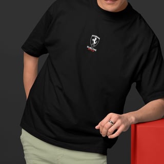 Nome do produtoFerrari 488 - Coleção Racing SYY - Camiseta Padrão Algodão