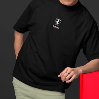 Nome do produtoFerrari 458 - Coleção Racing SYY - Camiseta Padrão Algodão