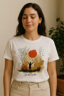 Nome do produto Camiseta unissex - Sou do criador