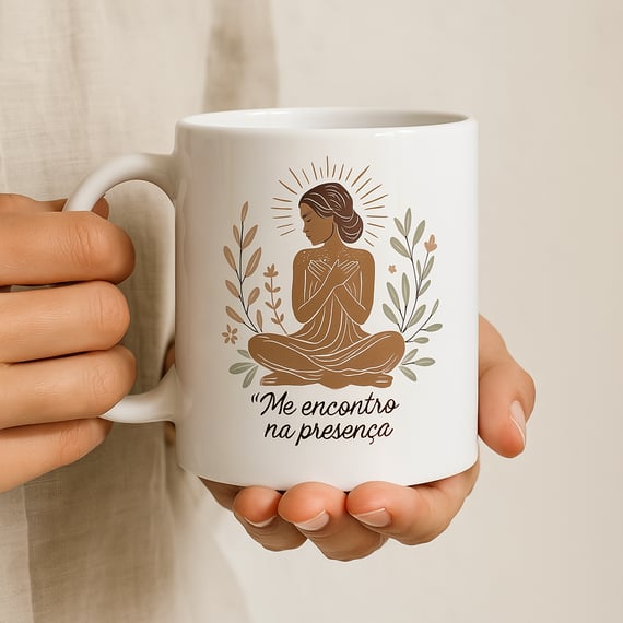 Caneca - Me encontro na presença