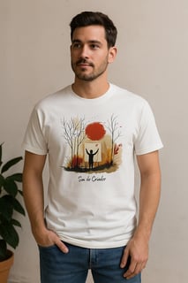 Nome do produto Camiseta unissex - Sou do criador