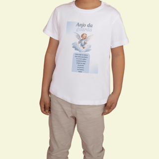 Camiseta Infantil - Santo Anjo do Senhor